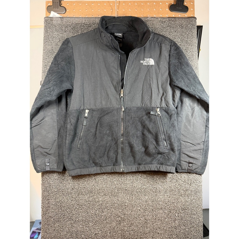 The North Face Denali Fleece Jacket Mens M Black Full Zip Outdoor Coat